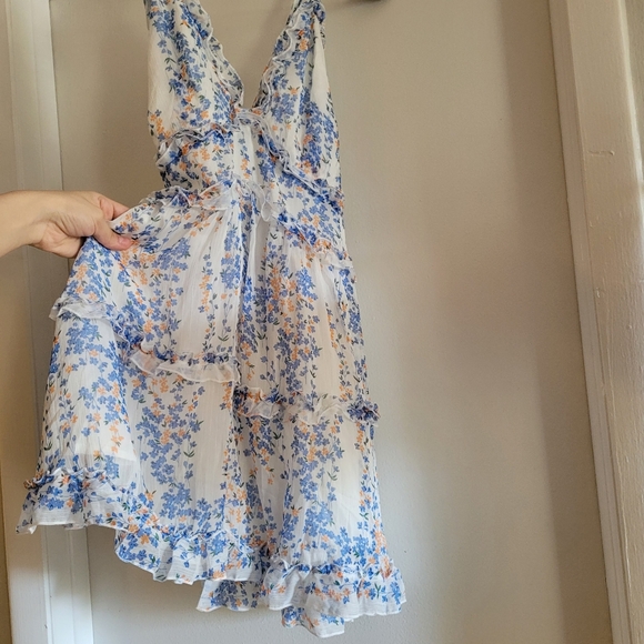 Floral Ruffle Dress - Picture 7 of 7